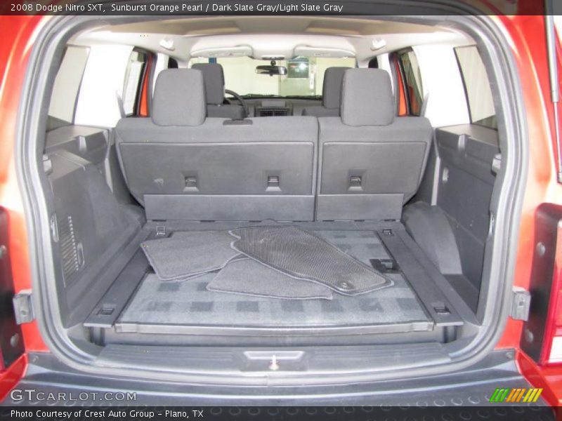 Sunburst Orange Pearl / Dark Slate Gray/Light Slate Gray 2008 Dodge Nitro SXT
