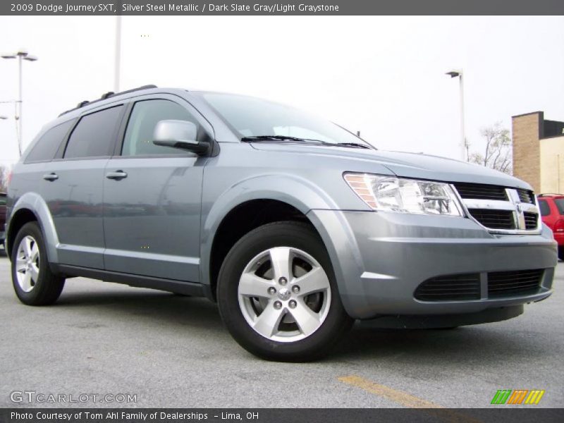 Silver Steel Metallic / Dark Slate Gray/Light Graystone 2009 Dodge Journey SXT
