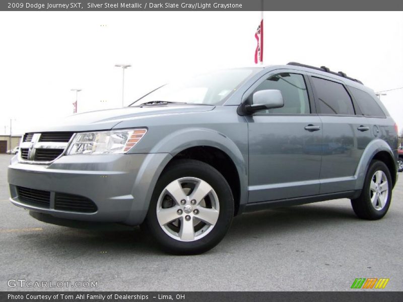 Silver Steel Metallic / Dark Slate Gray/Light Graystone 2009 Dodge Journey SXT