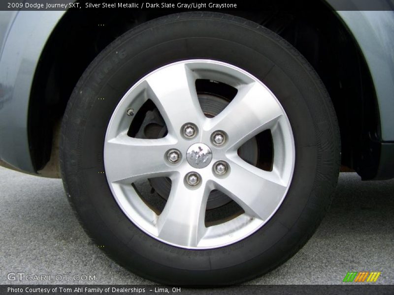 Silver Steel Metallic / Dark Slate Gray/Light Graystone 2009 Dodge Journey SXT