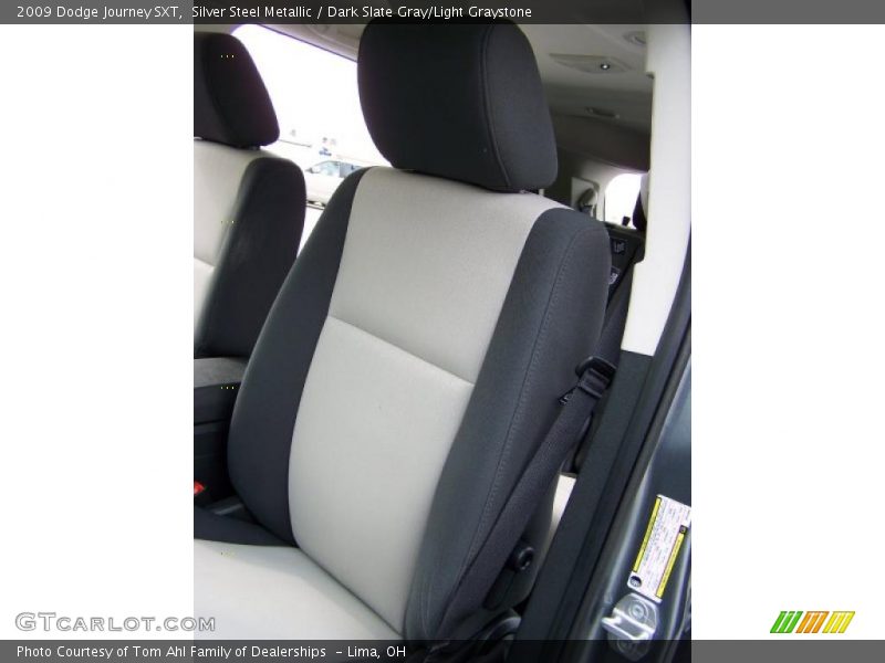 Silver Steel Metallic / Dark Slate Gray/Light Graystone 2009 Dodge Journey SXT