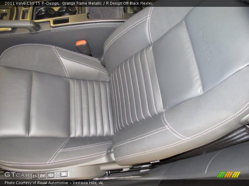 Orange Flame Metallic / R Design Off Black Flextec 2011 Volvo C30 T5 R-Design