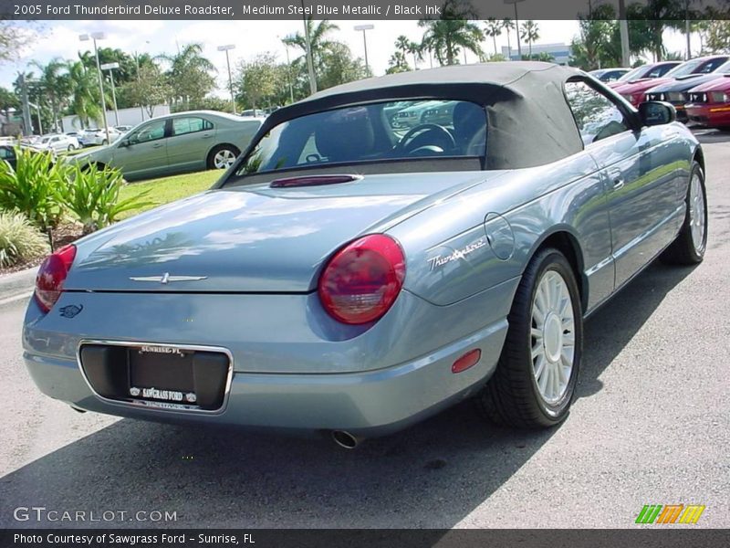 Medium Steel Blue Metallic / Black Ink 2005 Ford Thunderbird Deluxe Roadster