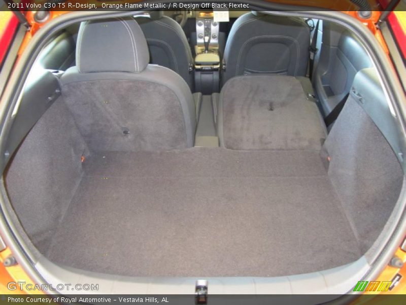 Orange Flame Metallic / R Design Off Black Flextec 2011 Volvo C30 T5 R-Design