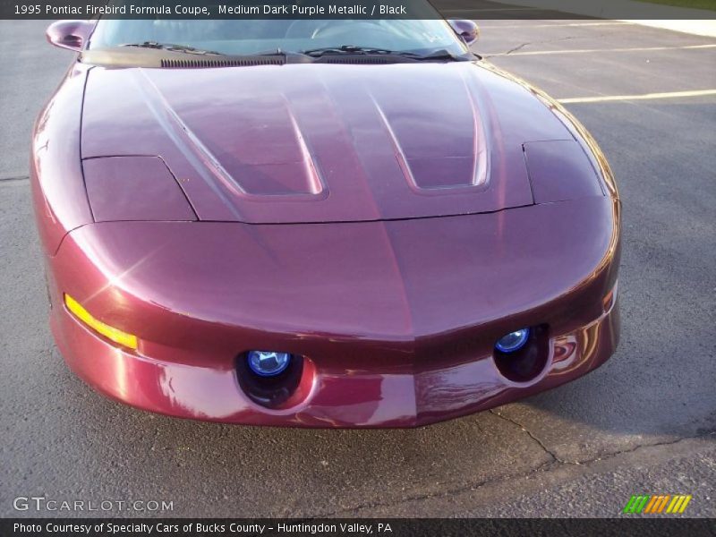 Medium Dark Purple Metallic / Black 1995 Pontiac Firebird Formula Coupe