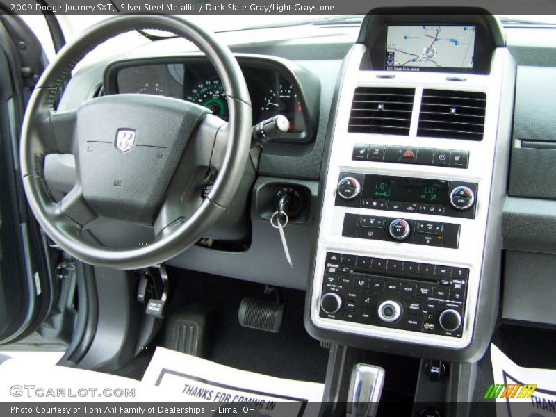 Silver Steel Metallic / Dark Slate Gray/Light Graystone 2009 Dodge Journey SXT