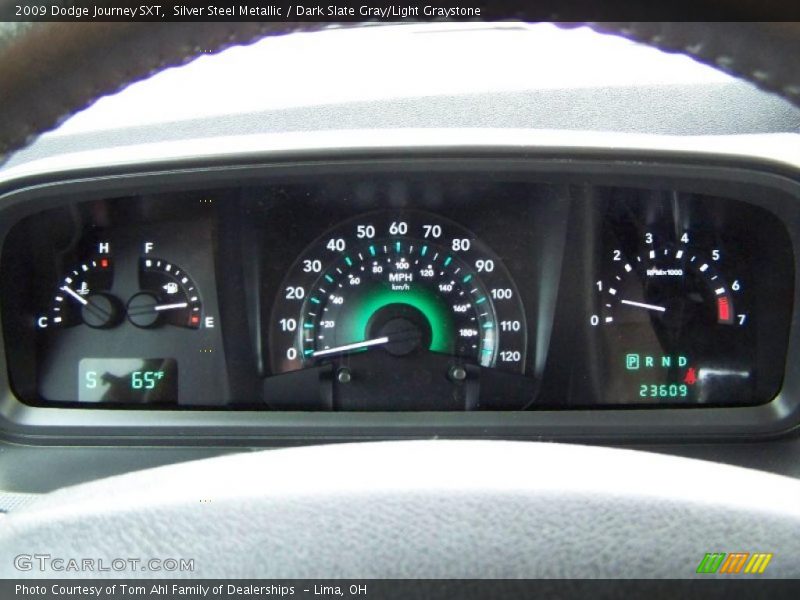 Silver Steel Metallic / Dark Slate Gray/Light Graystone 2009 Dodge Journey SXT