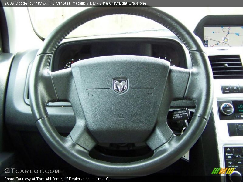 Silver Steel Metallic / Dark Slate Gray/Light Graystone 2009 Dodge Journey SXT