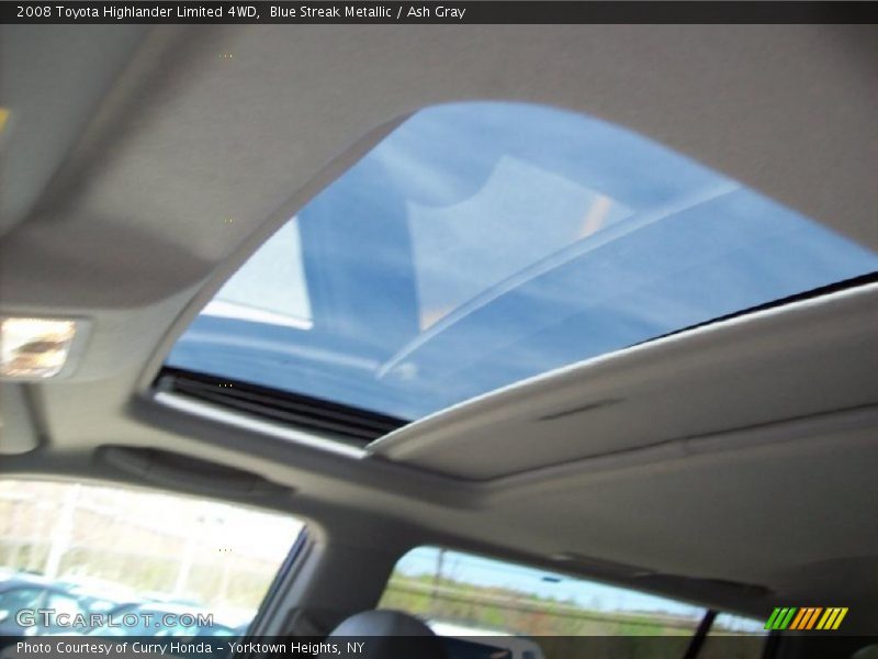 Blue Streak Metallic / Ash Gray 2008 Toyota Highlander Limited 4WD