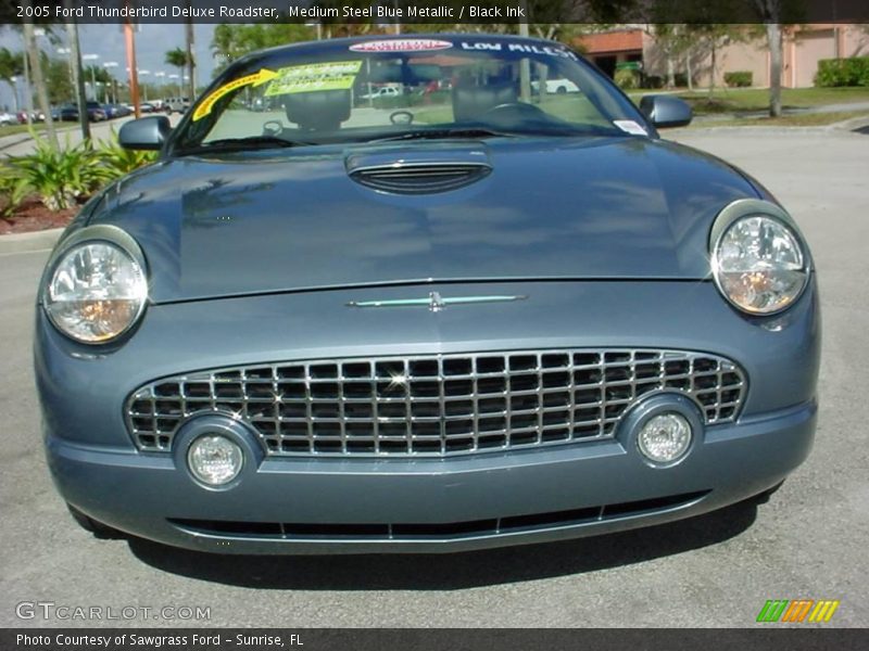 Medium Steel Blue Metallic / Black Ink 2005 Ford Thunderbird Deluxe Roadster