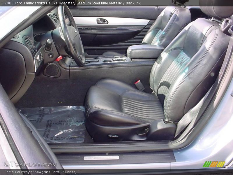 Medium Steel Blue Metallic / Black Ink 2005 Ford Thunderbird Deluxe Roadster
