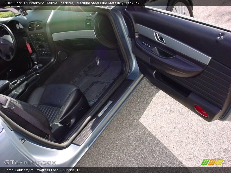 Medium Steel Blue Metallic / Black Ink 2005 Ford Thunderbird Deluxe Roadster