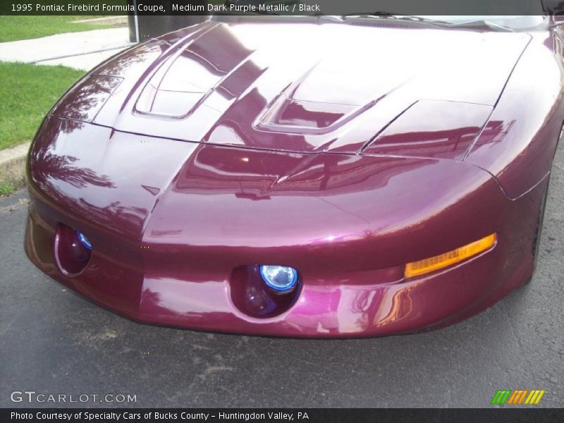 Medium Dark Purple Metallic / Black 1995 Pontiac Firebird Formula Coupe