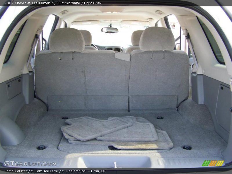 Summit White / Light Gray 2007 Chevrolet TrailBlazer LS