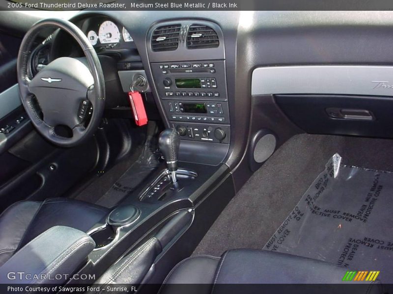 Medium Steel Blue Metallic / Black Ink 2005 Ford Thunderbird Deluxe Roadster