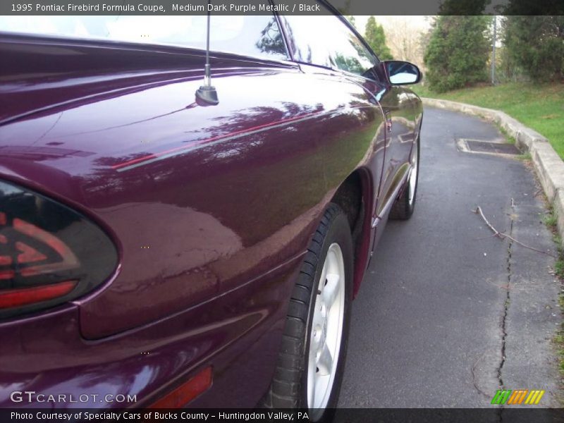 Medium Dark Purple Metallic / Black 1995 Pontiac Firebird Formula Coupe