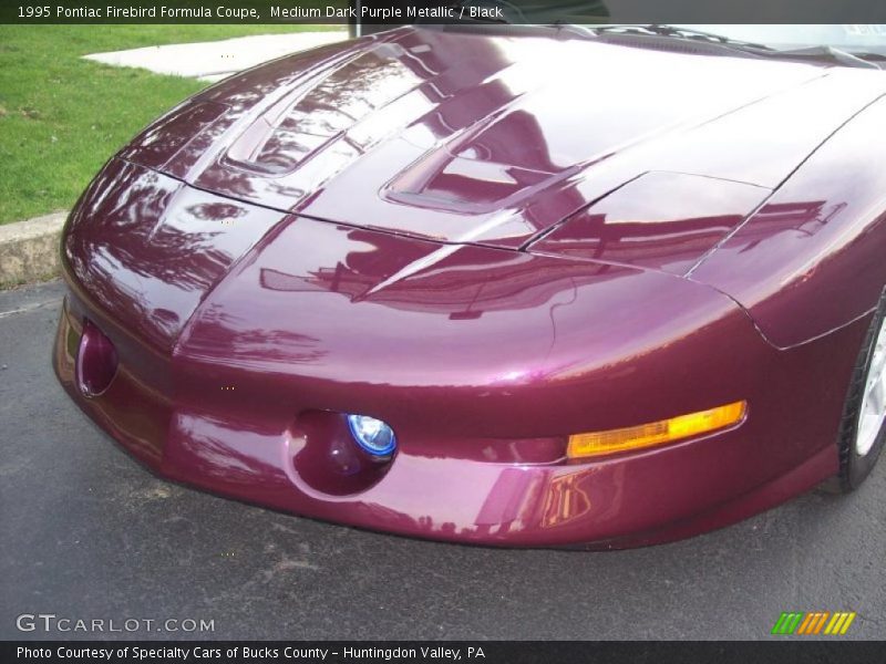 Medium Dark Purple Metallic / Black 1995 Pontiac Firebird Formula Coupe