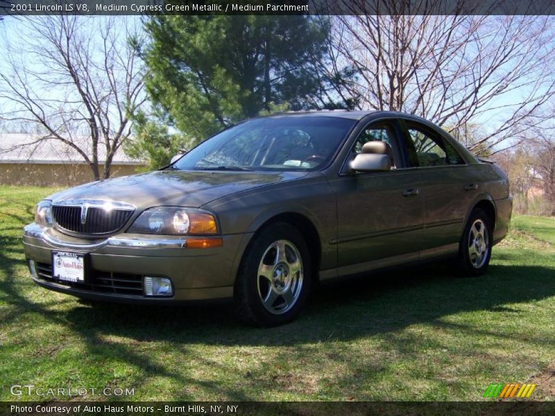 Medium Cypress Green Metallic / Medium Parchment 2001 Lincoln LS V8