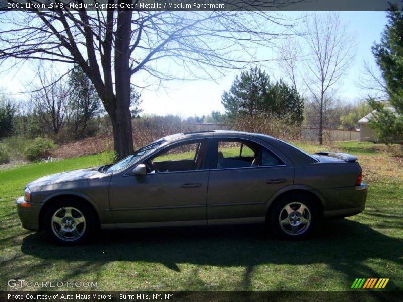 Medium Cypress Green Metallic / Medium Parchment 2001 Lincoln LS V8