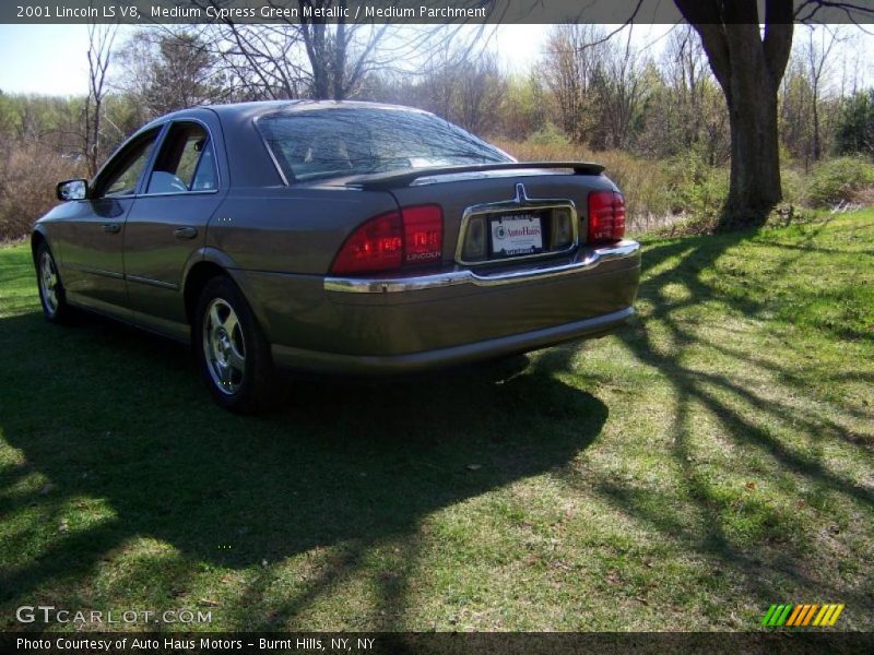 Medium Cypress Green Metallic / Medium Parchment 2001 Lincoln LS V8