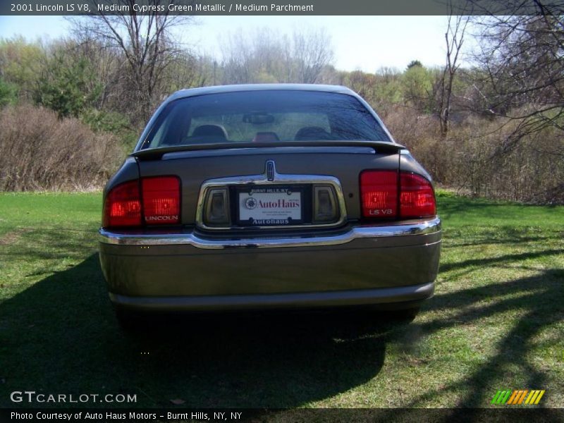 Medium Cypress Green Metallic / Medium Parchment 2001 Lincoln LS V8