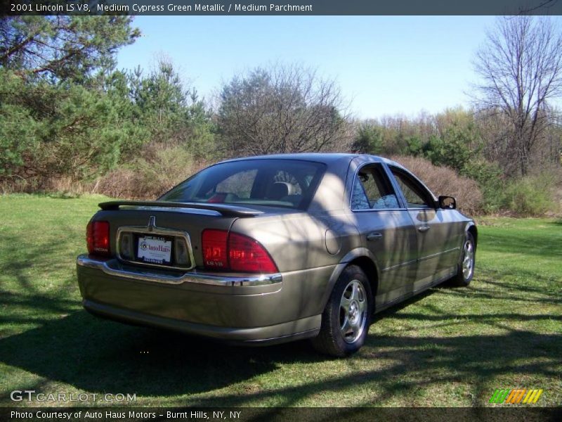Medium Cypress Green Metallic / Medium Parchment 2001 Lincoln LS V8