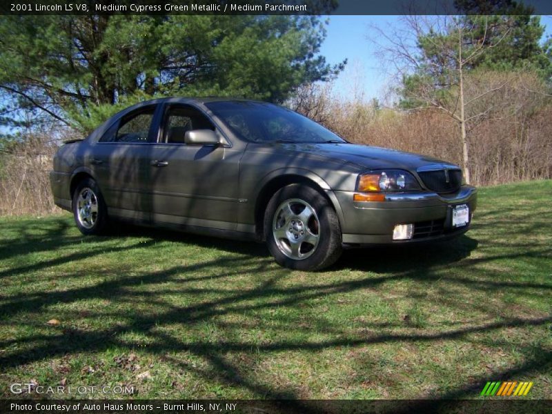 Medium Cypress Green Metallic / Medium Parchment 2001 Lincoln LS V8