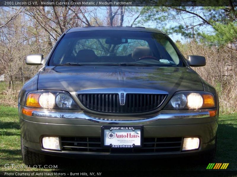 Medium Cypress Green Metallic / Medium Parchment 2001 Lincoln LS V8
