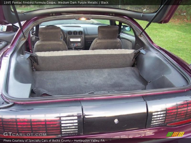 Medium Dark Purple Metallic / Black 1995 Pontiac Firebird Formula Coupe