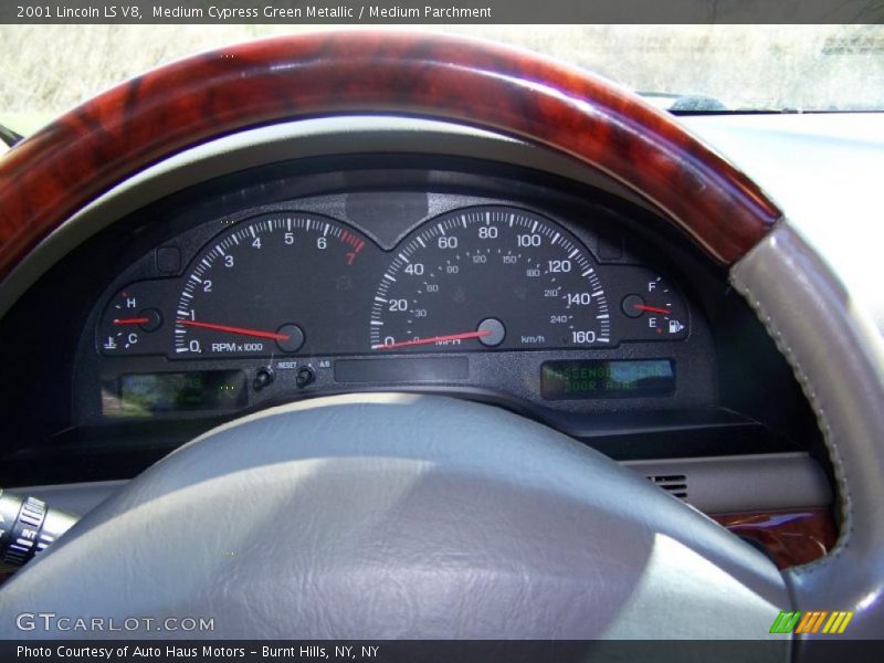 Medium Cypress Green Metallic / Medium Parchment 2001 Lincoln LS V8