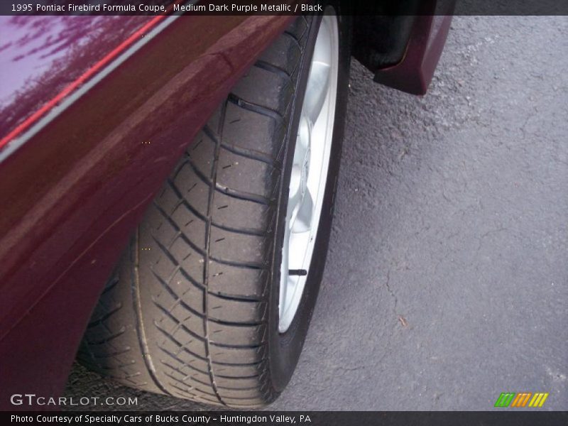 Medium Dark Purple Metallic / Black 1995 Pontiac Firebird Formula Coupe