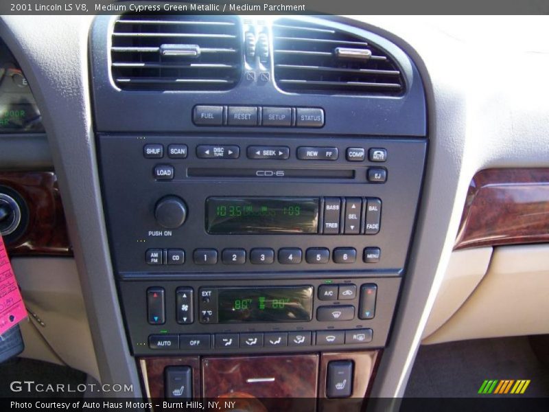 Medium Cypress Green Metallic / Medium Parchment 2001 Lincoln LS V8