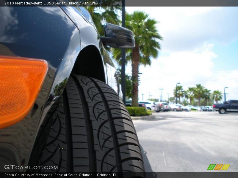 Black / Ash Gray 2010 Mercedes-Benz E 350 Sedan
