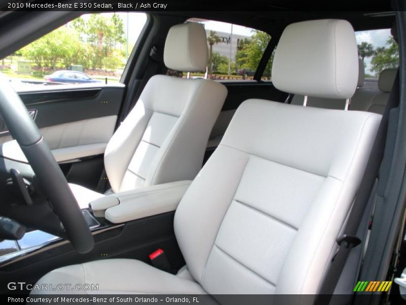 Black / Ash Gray 2010 Mercedes-Benz E 350 Sedan