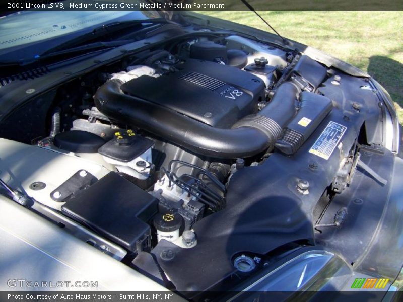 Medium Cypress Green Metallic / Medium Parchment 2001 Lincoln LS V8