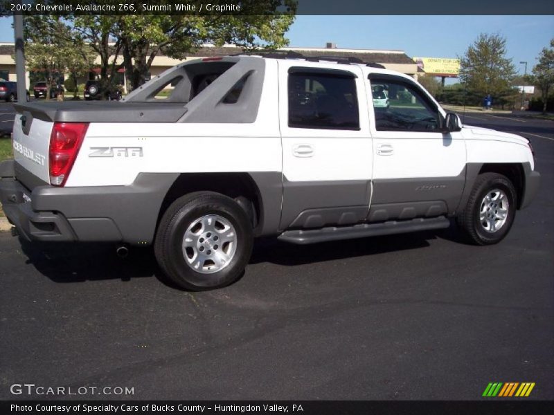 Summit White / Graphite 2002 Chevrolet Avalanche Z66