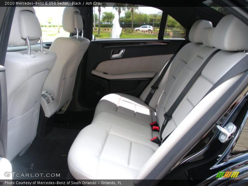 Black / Ash Gray 2010 Mercedes-Benz E 350 Sedan