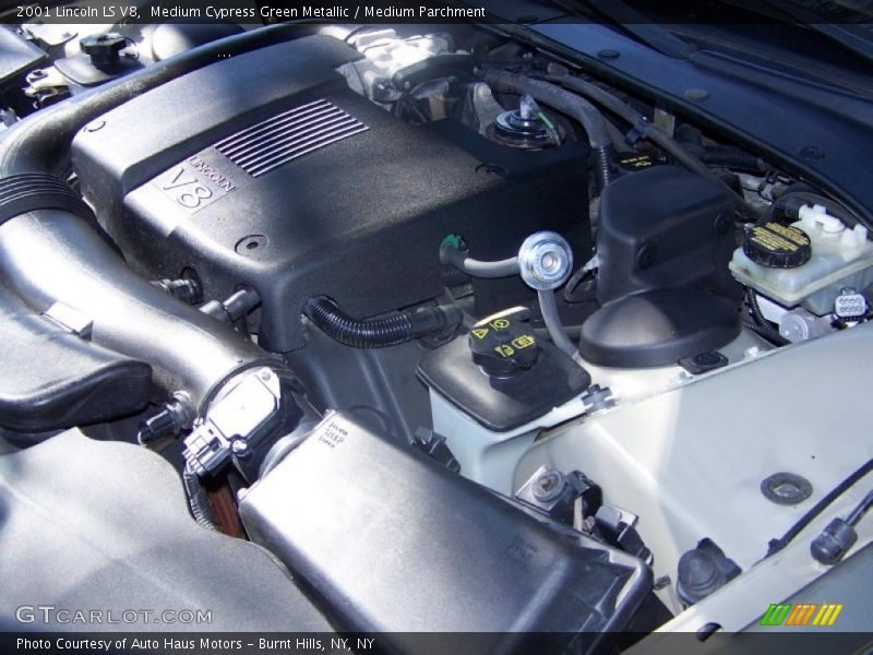 Medium Cypress Green Metallic / Medium Parchment 2001 Lincoln LS V8