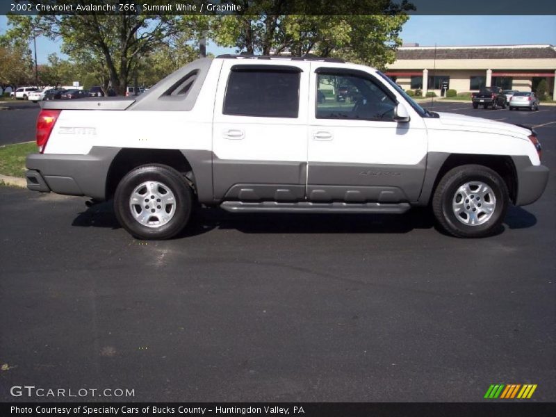Summit White / Graphite 2002 Chevrolet Avalanche Z66