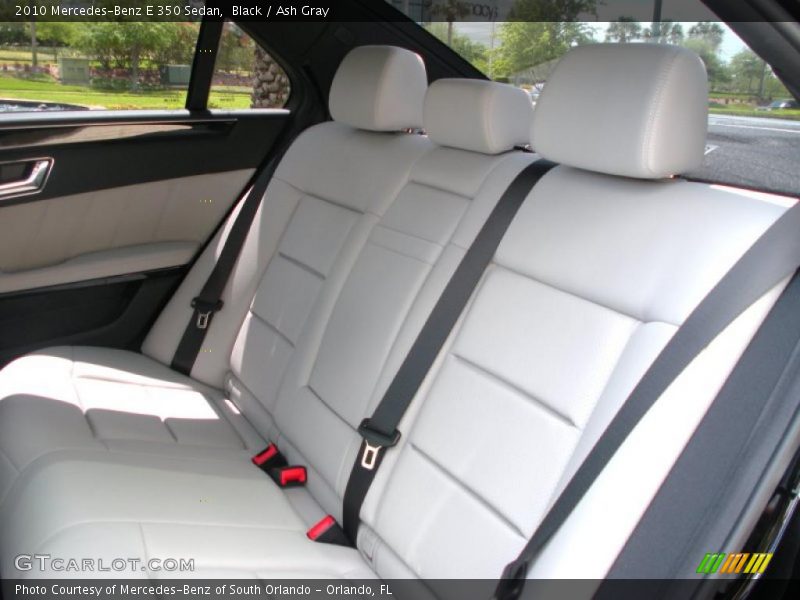 Black / Ash Gray 2010 Mercedes-Benz E 350 Sedan