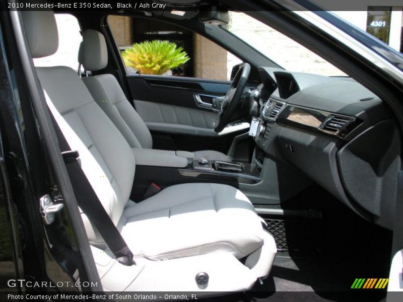 Black / Ash Gray 2010 Mercedes-Benz E 350 Sedan