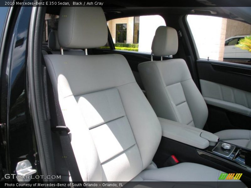 Black / Ash Gray 2010 Mercedes-Benz E 350 Sedan
