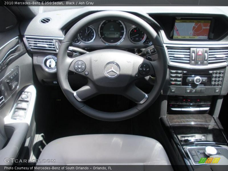 Black / Ash Gray 2010 Mercedes-Benz E 350 Sedan