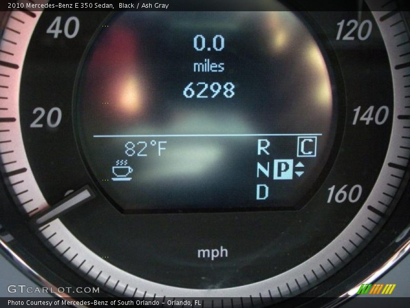 Black / Ash Gray 2010 Mercedes-Benz E 350 Sedan