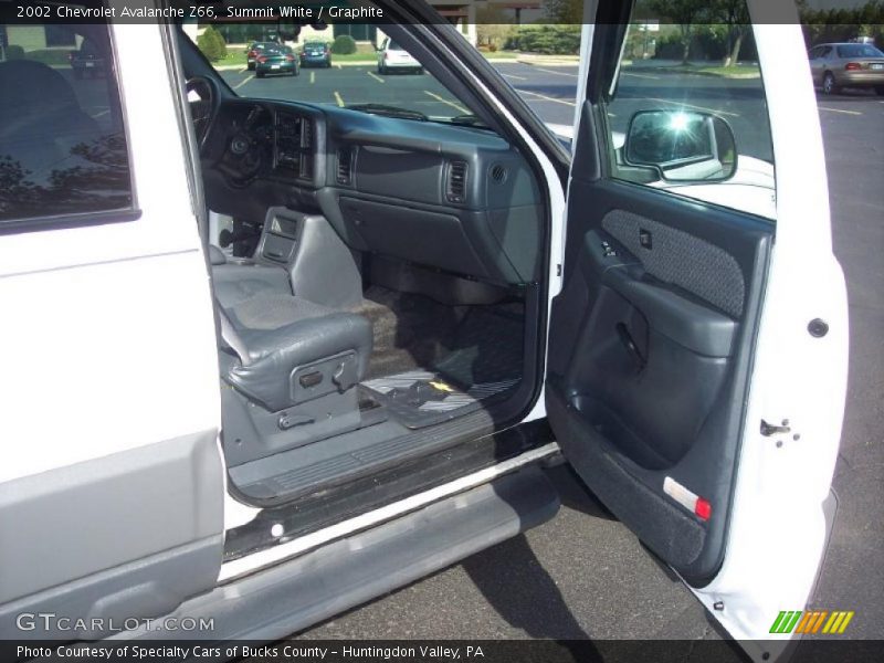 Summit White / Graphite 2002 Chevrolet Avalanche Z66