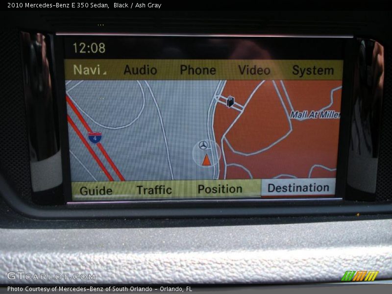 Black / Ash Gray 2010 Mercedes-Benz E 350 Sedan