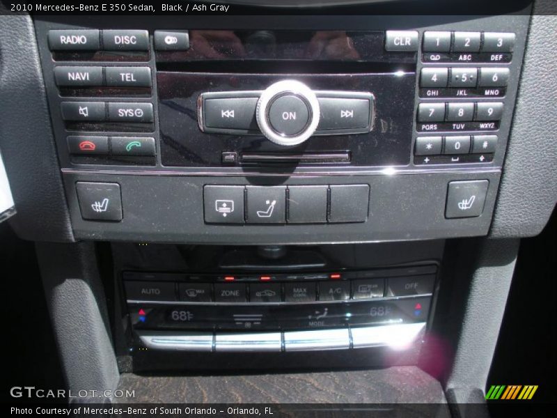 Black / Ash Gray 2010 Mercedes-Benz E 350 Sedan