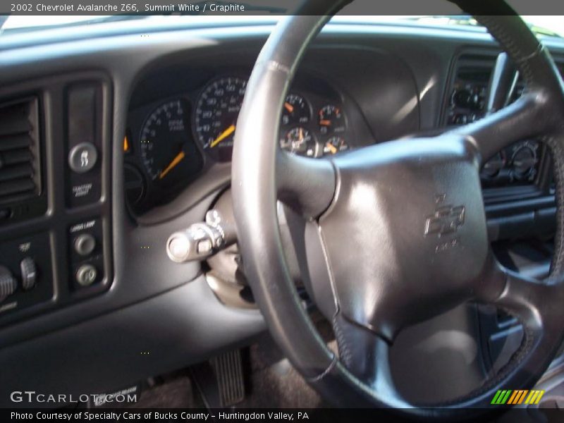 Summit White / Graphite 2002 Chevrolet Avalanche Z66