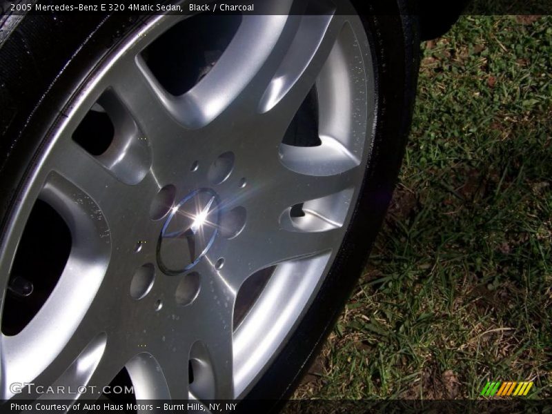 Black / Charcoal 2005 Mercedes-Benz E 320 4Matic Sedan