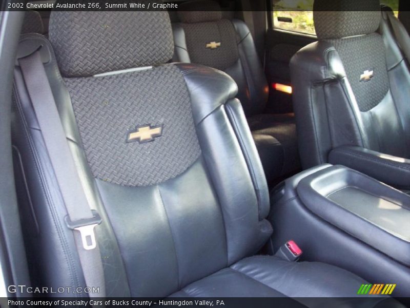 Summit White / Graphite 2002 Chevrolet Avalanche Z66